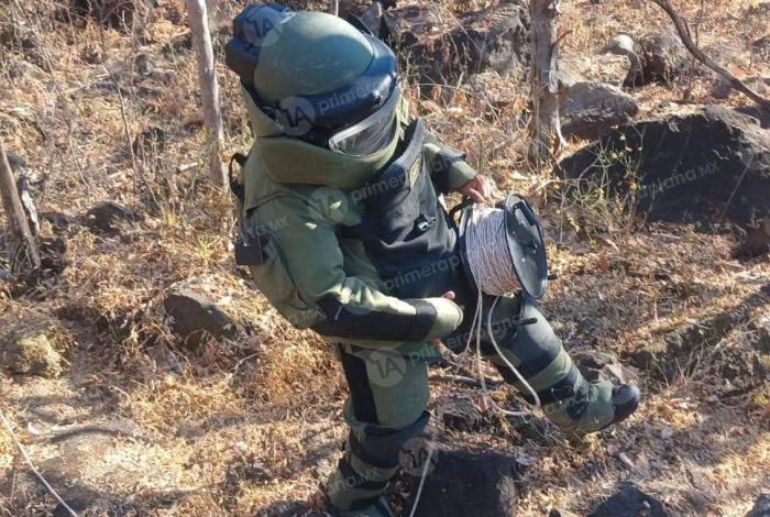 Desactivan dos expl0sivos en brecha de Buenavista