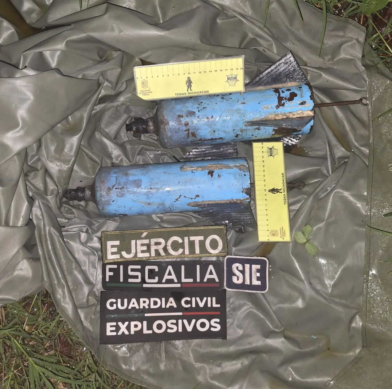 Desactivan SSP, Defensa y FGE 2 explosivos improvisados en Juárez