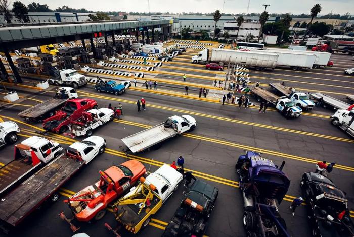 Desaparición de líder transportista provoca protestas y bloqueos de ACME en Edomex y CDMX