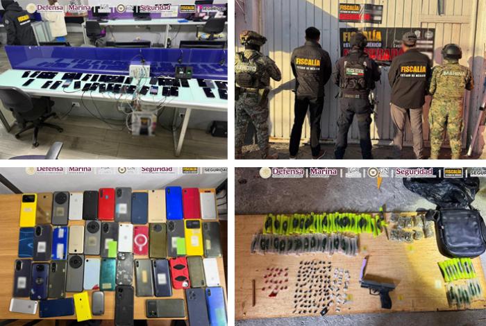 “Desconexión”: Ejecutan mega operativo contra extorsión y préstamos “Gota a Gota” en el Edoméx