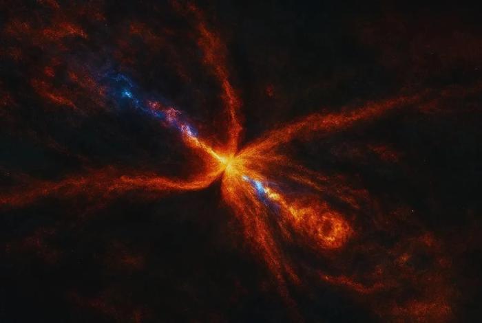 Descubren el nacimiento de un sistema solar en formación