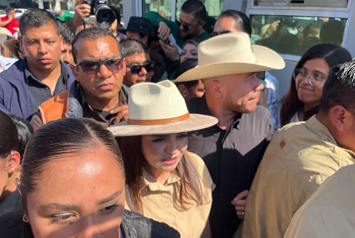 Desde Morelia, Grecia Quiroz dice que no descarta su candidatura a la gubernatura