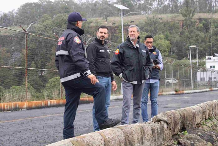 Desfogue de la presa no representa riesgo