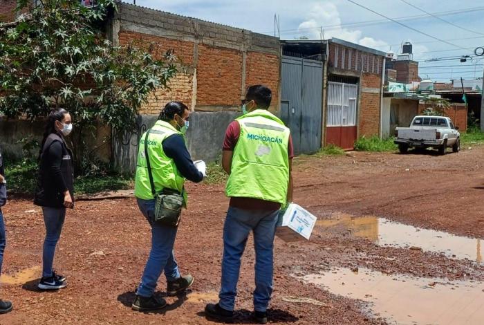 Despliegue de brigada sanitaria en Pátzcuaro para prevenir riesgos de salud tras lluvias