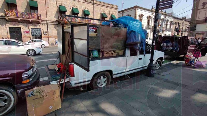 Después de más de un mes, FNLS levanta plantón de Plaza Melchor Ocampo