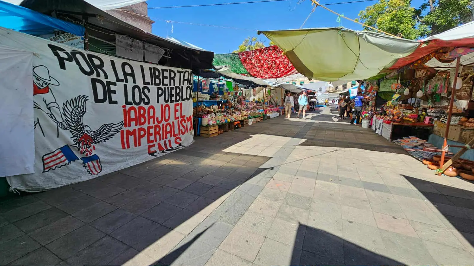 Después de más de un mes, culmina plantón del FNLS en Morelia