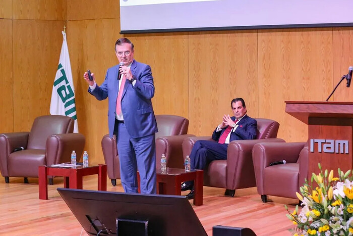 Destaca Ebrard ventajas de México en revisión del T-MEC con Trump