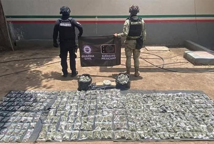 Destaca la SSP el decomiso de más de 470 kilogramo de droga durante mayo en Michoacán