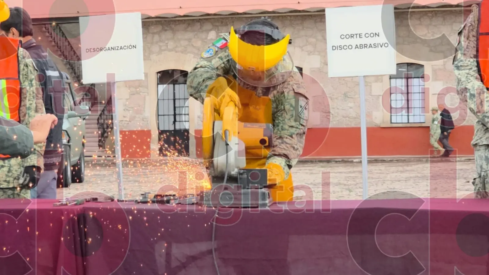 Destruyen más de 400 armas y cartuchos en Morelia