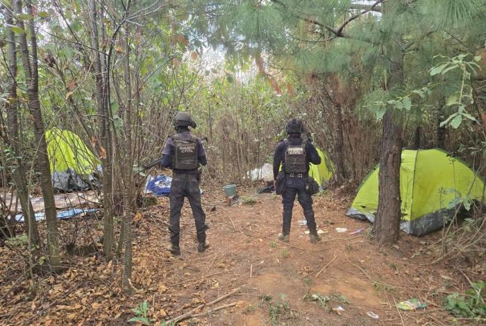 Destruyen n4rcocampamento en Nahuatzen