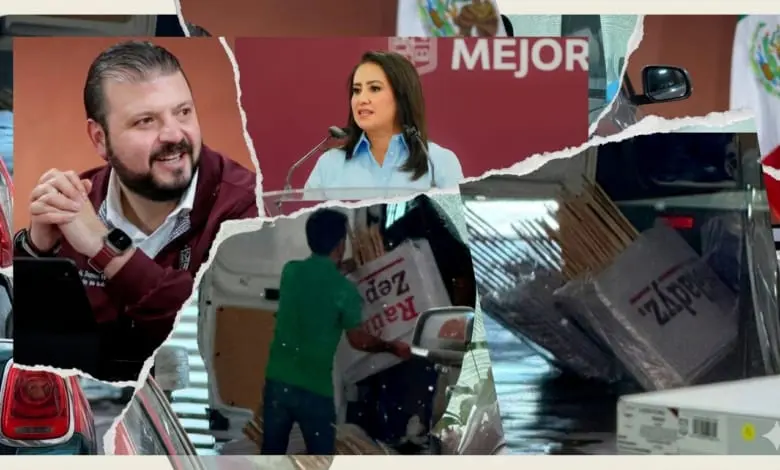 ¿Desvío de recursos?Gladyz Butanda y Raúl Zepeda, en polémica por propaganda en oficinas del gobierno de Michoacán