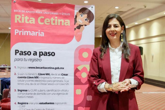 Detalla Gaby Molina el paso a paso para el registro a la Beca Rita Cetina