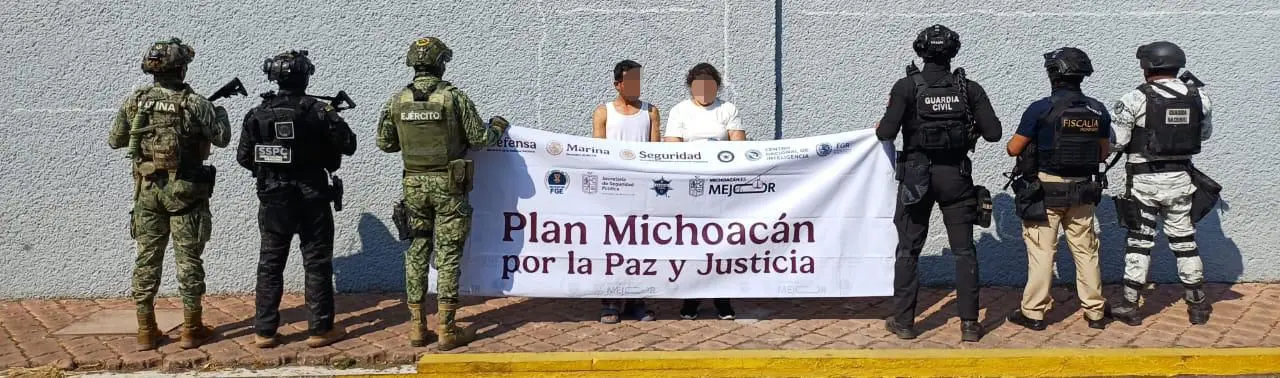 Detenidos dos objetivos delincuenciales presuntos extorsionadores de limoneros: SSP