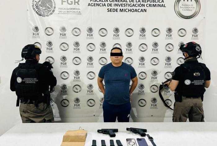 Deti3nen a Mario en Morelia, portaba dos arm4s, cargadores y cartuchos