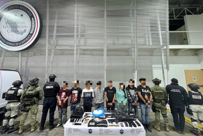 Detienen a 8 por agredir a policías de Puruándiro