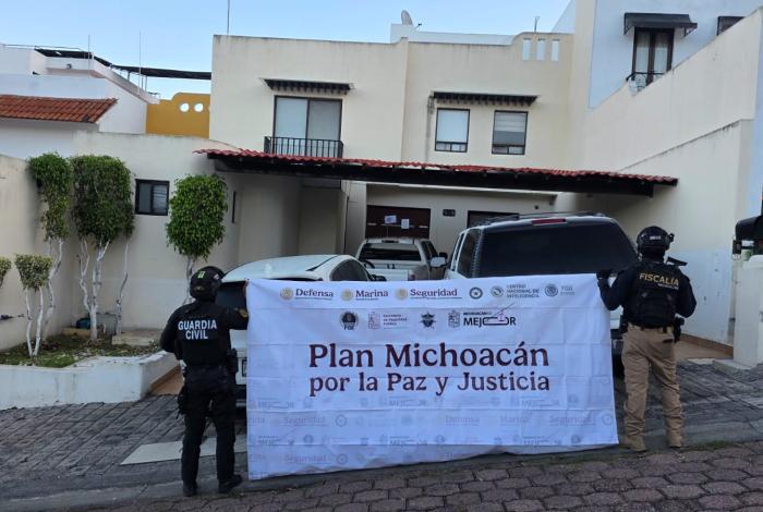 Detienen a cinco en cateos de Morelia y Copándaro