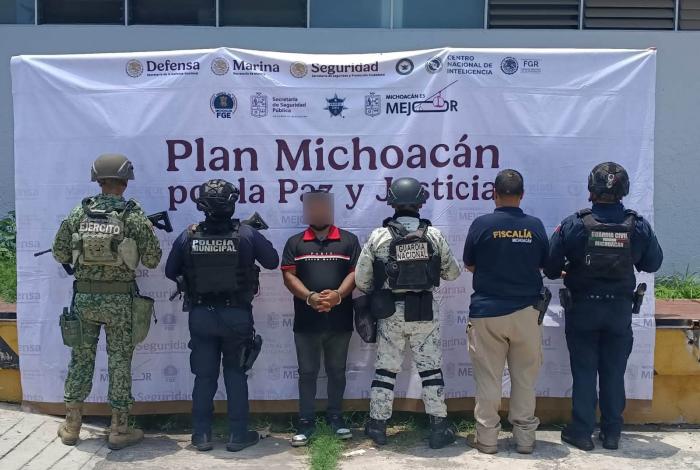 Detienen a dos con dr0-ga en Morelia