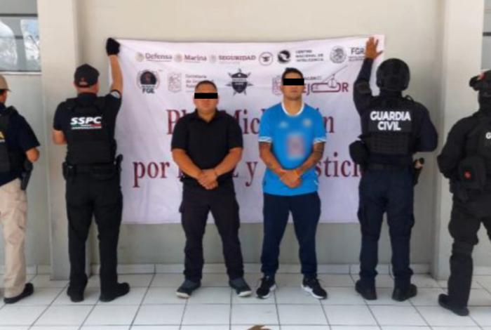 Detienen a dos por presunto rob0 calificado, en Zacapu