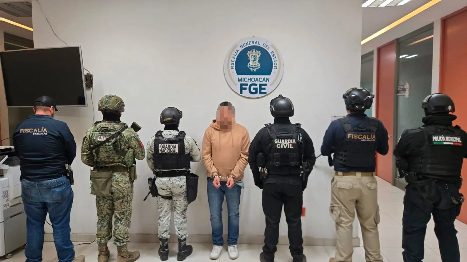Detienen a Juan José “N” El Gopar por su probable responsabilidad al agredir a balazos a Policías de Investigación
