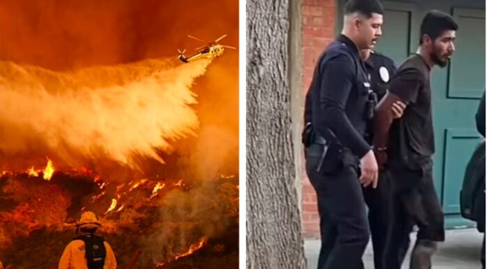 Detienen a migrante mexicano en Los Ángeles; es sospechoso de provocar incendio forestal