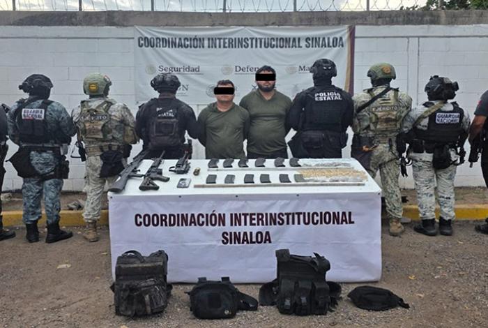 Detienen a Ángel Gabriel ‘El Tronco’ y Milton Yair, vinculados con plagio de 10 mineros en Sinaloa