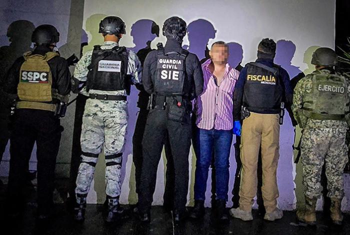 Detienen a objetivo prioritario en Zamora; contaba con 5 órdenes de aprehensión