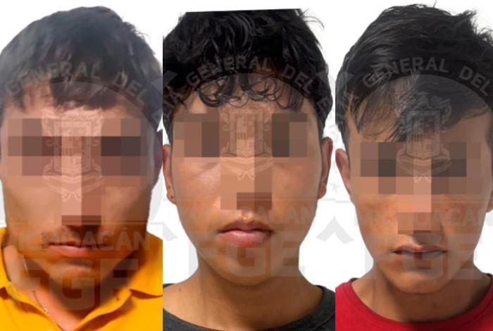 Detienen a presuntos homicidas de un policía municipal de Uruapan; Bedolla felicita a la FGE