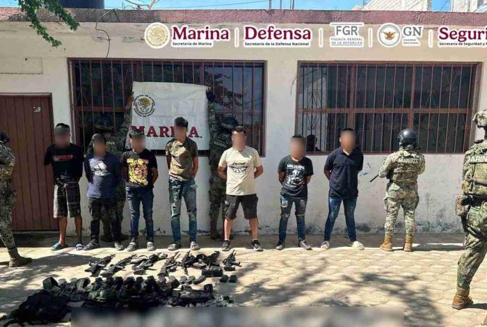 Detienen a siete generadores de violencia en Coyuca de Benítez, Guerrero