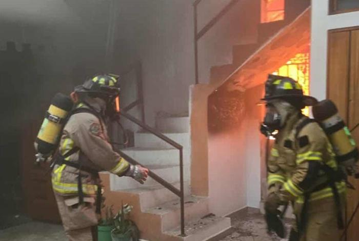 Detienen a sospechoso de provocar incendio en templo de la Sagrada Familia, en Morelia