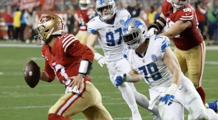 Detroit Lions Vs San Francisco 49ers último Monday Night Football de 2024