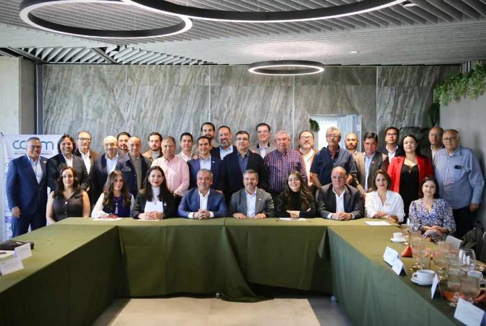 Dialoga CCEEM acerca del Plan México con senadores Sasil de León Villard y Raúl Morón