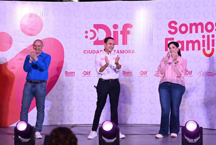 DIF Zamora presenta su Reporte de Actividades bajo el lema “Somos familia”