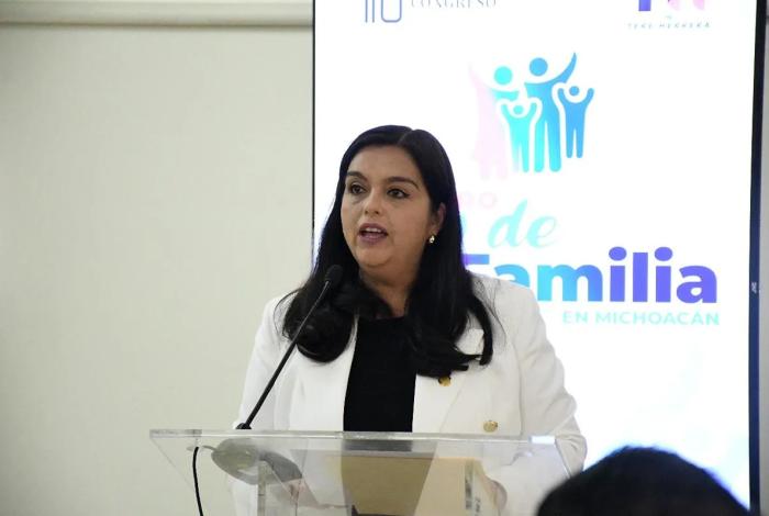 Diputada Tere Herrera busca fortalecer a las familias en Michoacán con nueva Ley