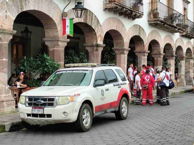 Diputado del PT se infarta el centro de Morelia