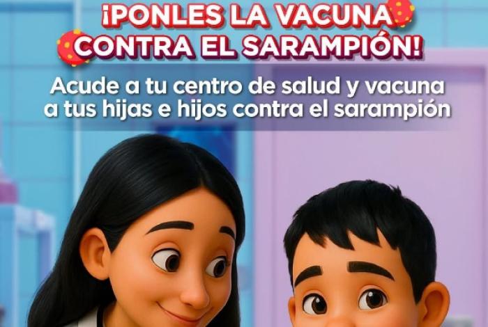 Disponibles más de 200 mil dosis de vacunas contra el sarampión: SSM