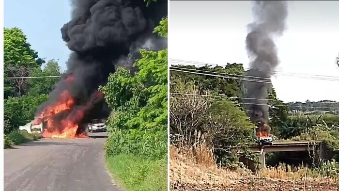 Disputa por el territorio entre grupos criminales genera bloqueos, quema de vehículos y dronazos en Buenavista