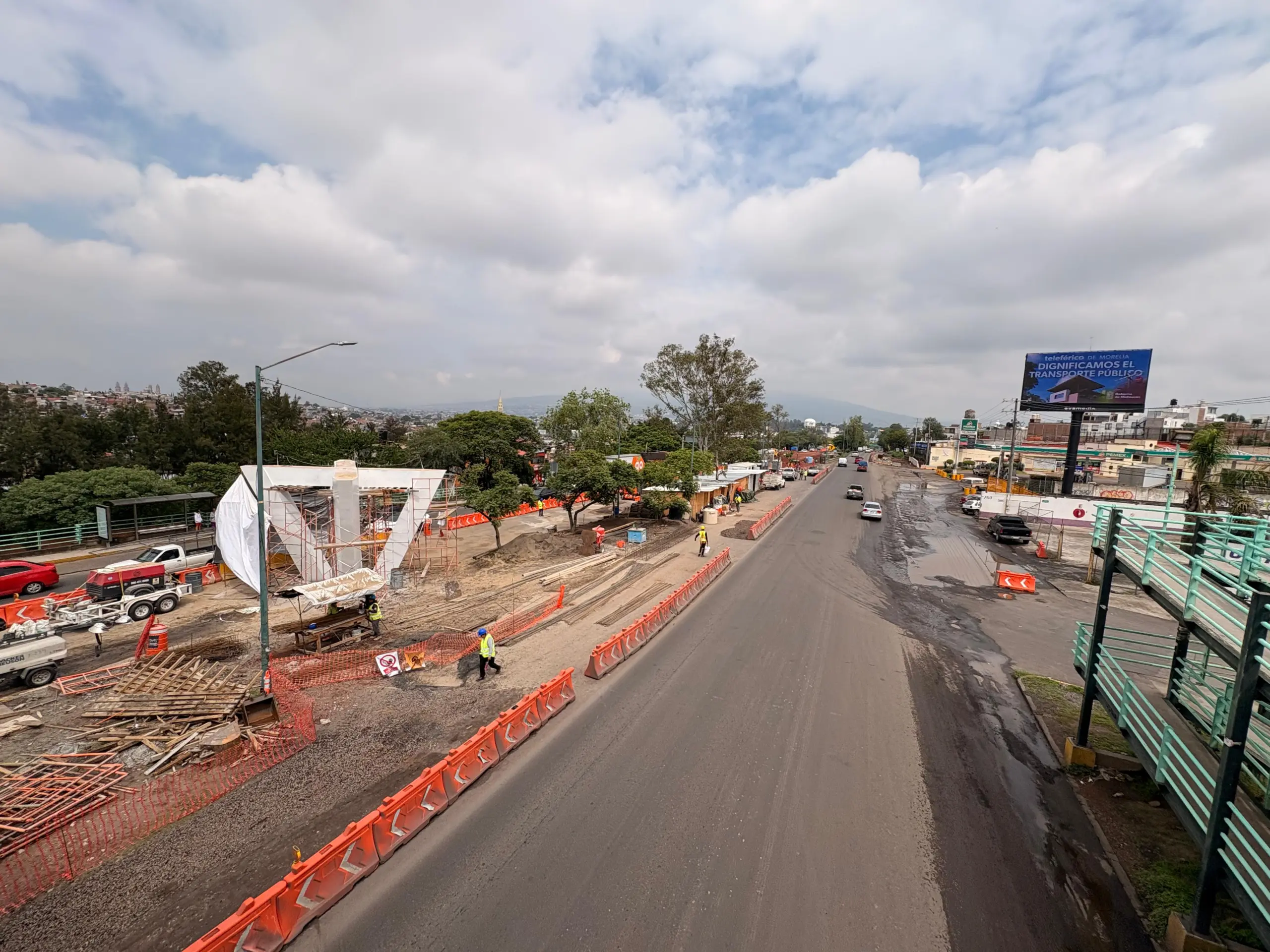 Distribuidor vial del Mercado de Abastos podría abrir circulación en septiembre u octubre, afirma SCOP