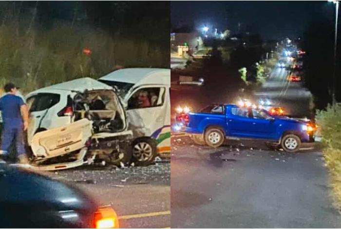 Dos muertos y 7 heridos, saldo de carambola en el camino Morelia-Recinto Ferial