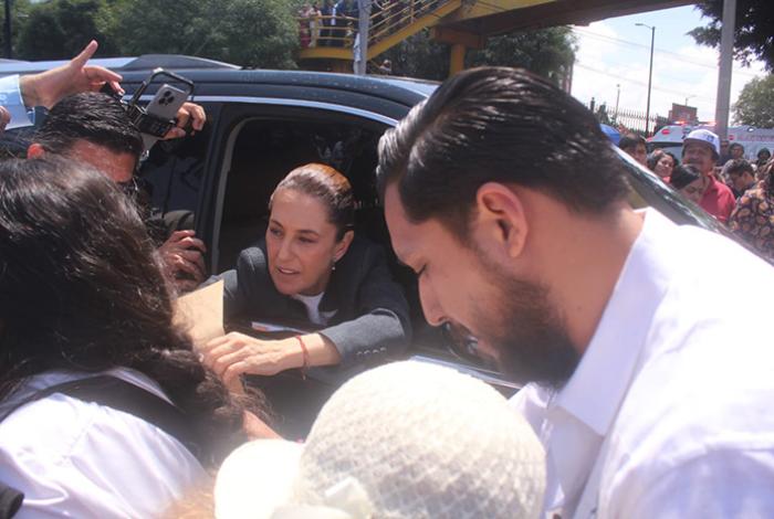 Educación destaca en informe de Claudia Sheinbaum en Michoacán