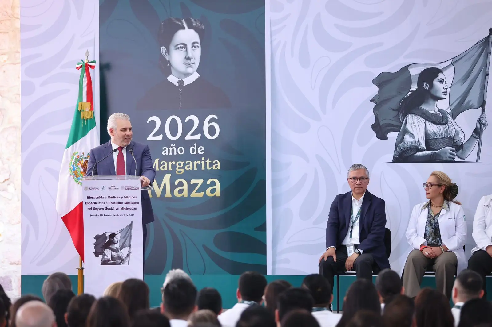 Efectiva gestión de Bedolla; IMSS arrancó construcción del hospital en Villas del Pedregal