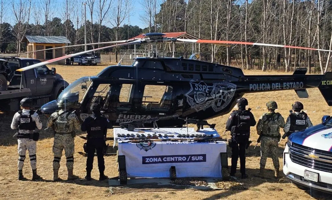 Ejército decomisa armas tras operativo en Chihuahua