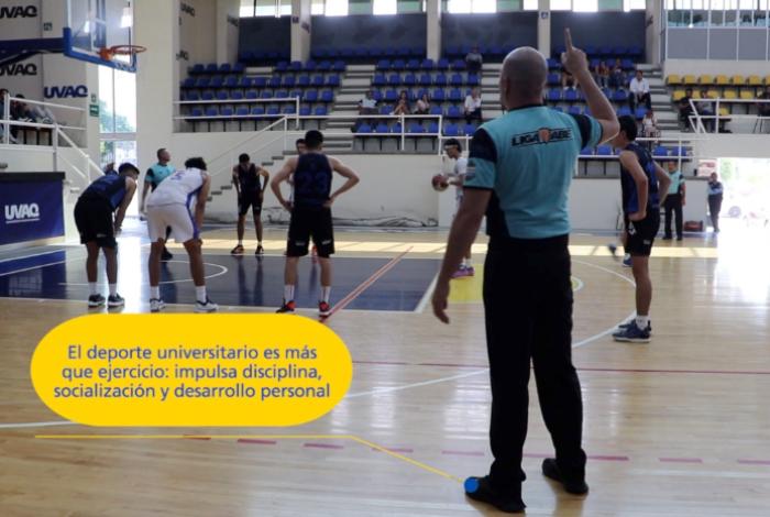 El deporte universitario es disciplina y desarrollo, opina estudiante y voleibolista 