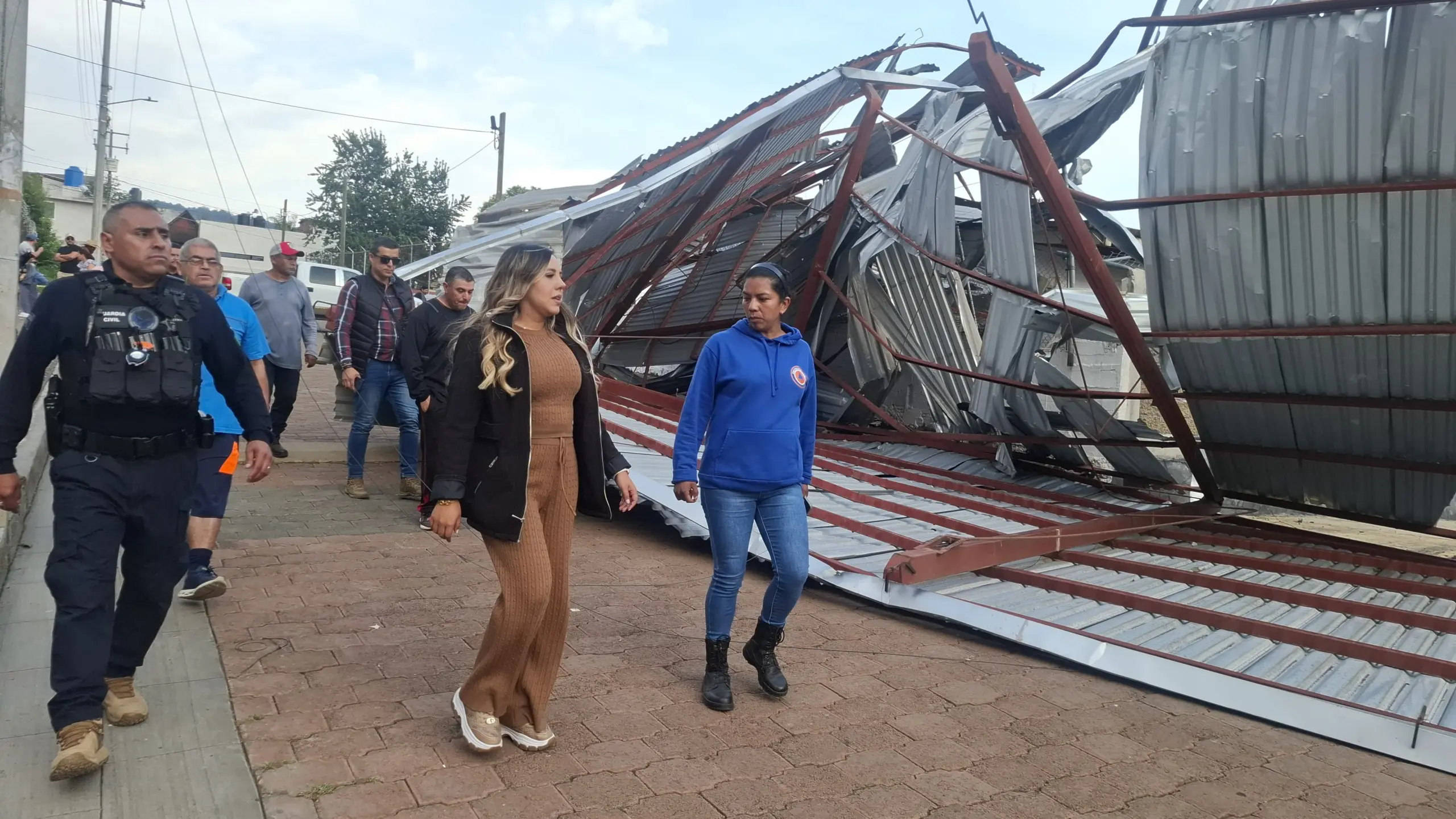 El Gobierno Municipal informa sobre afectaciones en Opopeo por fenómeno meteorológico