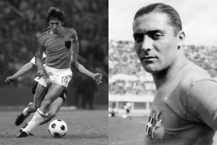 El legado mundialista de Giuseppe Meazza y Johan Cruyff