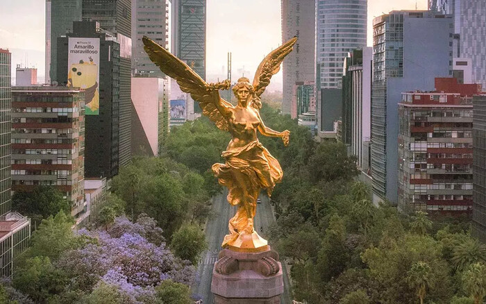 El Ángel de la Independencia no se cayó, esto es lo que sucedió