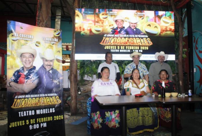 El Norteño y El Costeño anuncian show solidario en la isla de Yunuén por San Valentín