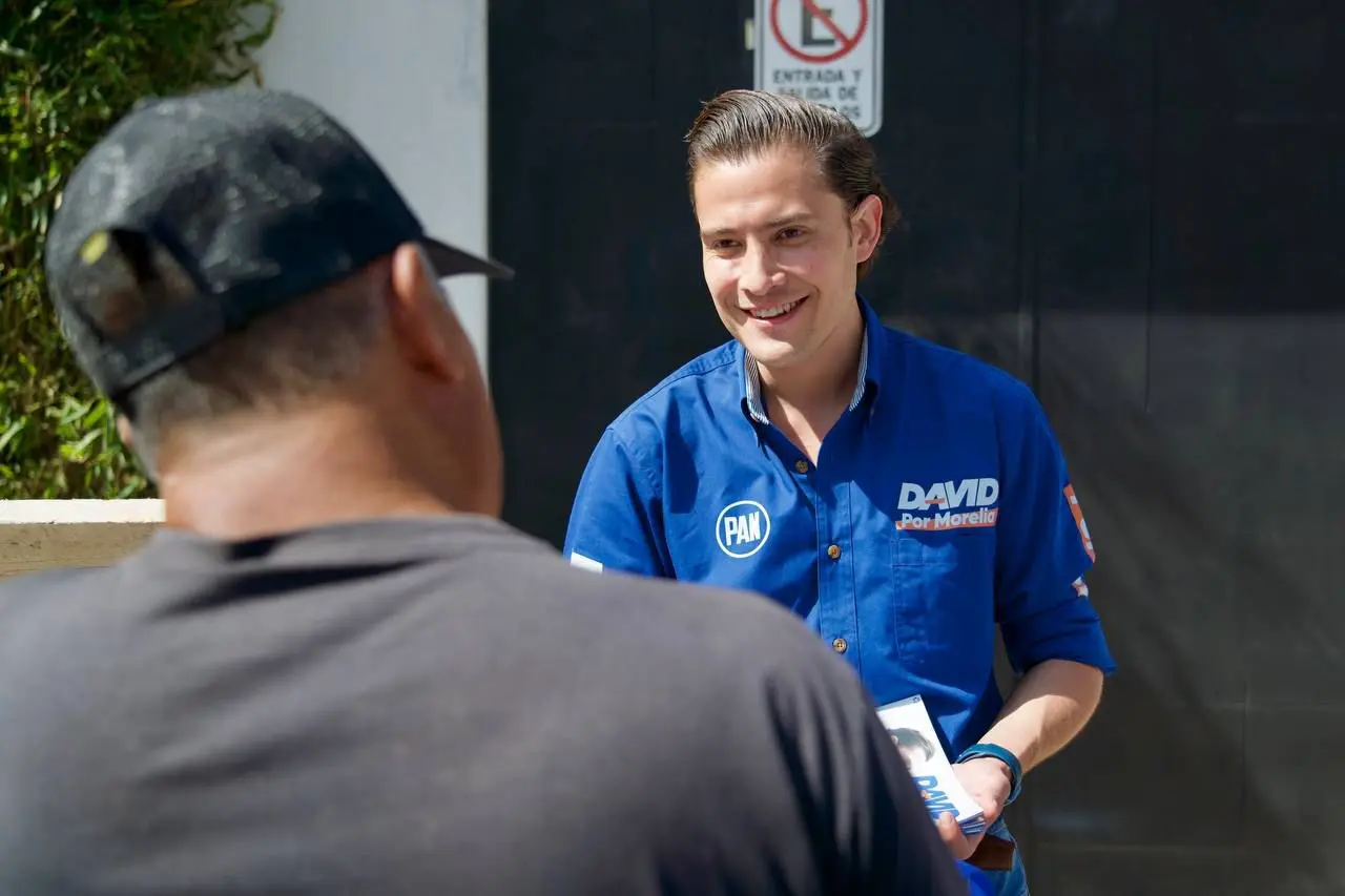 El PAN garantizará estabilidad, continuidad y resultados en Morelia. David Cortés