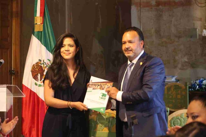 El presidente municipal de Pátzcuaro Julio Arreola Vázquez, presentó su tercer informe de gobierno