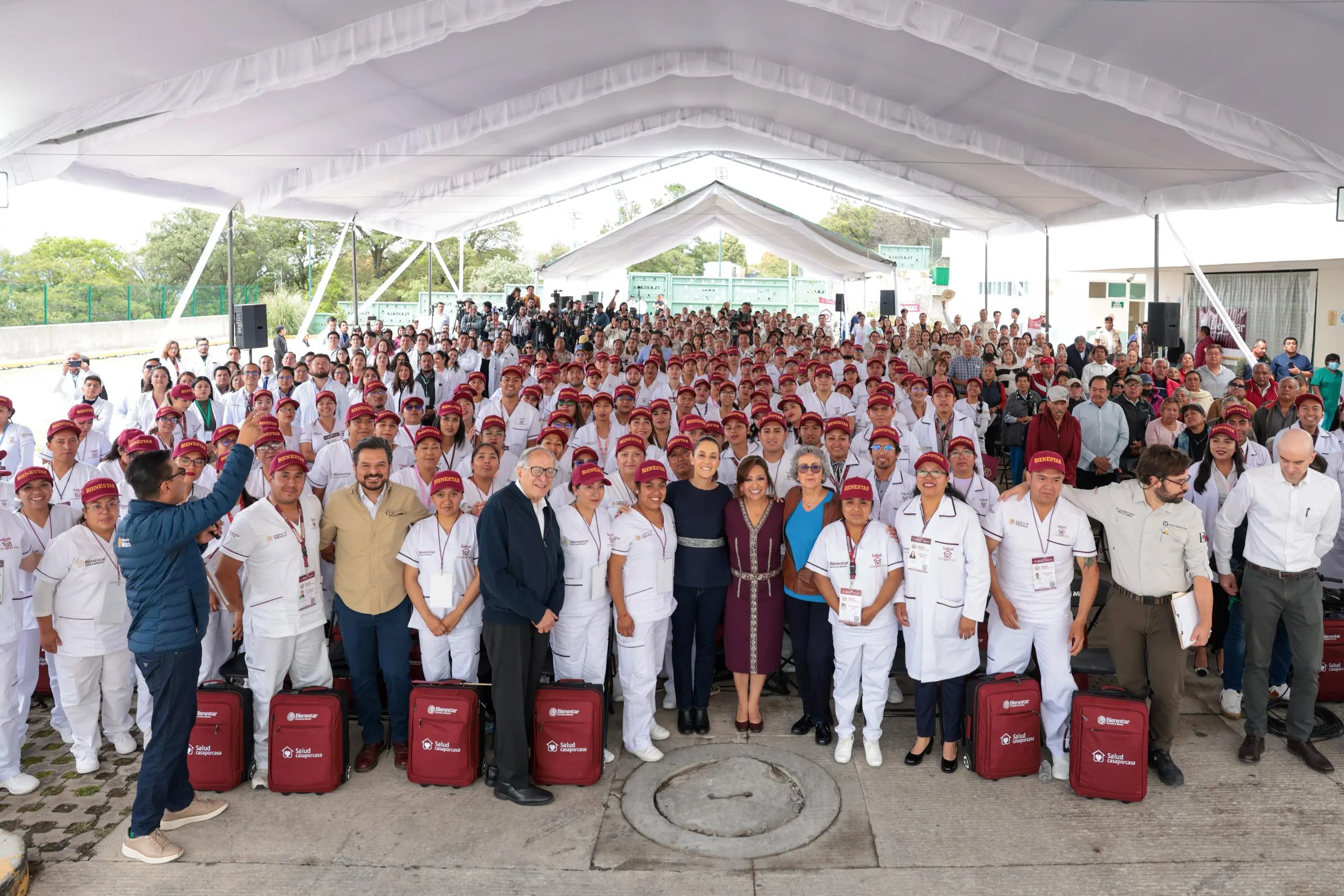 EL PROGRAMA SALUD CASA POR CASA ES MUESTRA DE ESE PROFUNDO CAMBIO QUE DIO NUESTRO PAÍS CON LA CUARTA TRANSFORMACIÓN: PRESIDENTA CLAUDIA SHEINBAUM