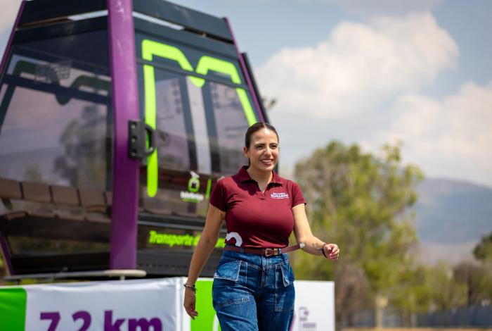 El teleférico es un transporte que unirá a las familias: Giulianna Bugarini